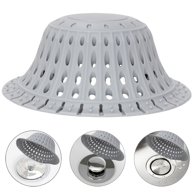 Silicone Foldable Hair Catcher - Drain Pipe Clip avis et prix