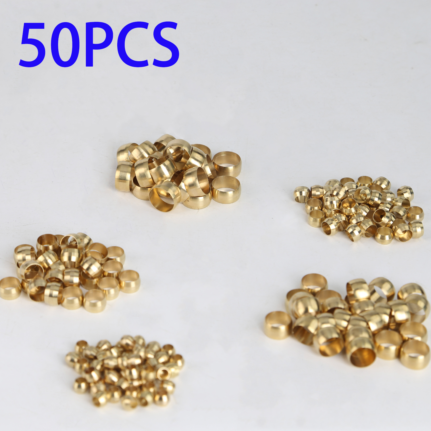 50pc Brass Double Taper Ferrul - Compression Fitting Brass avis et prix