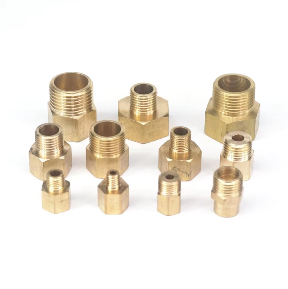 LOT 2 Reducing M10x1 Female -  - Compression Fitting Brass avis et prix
