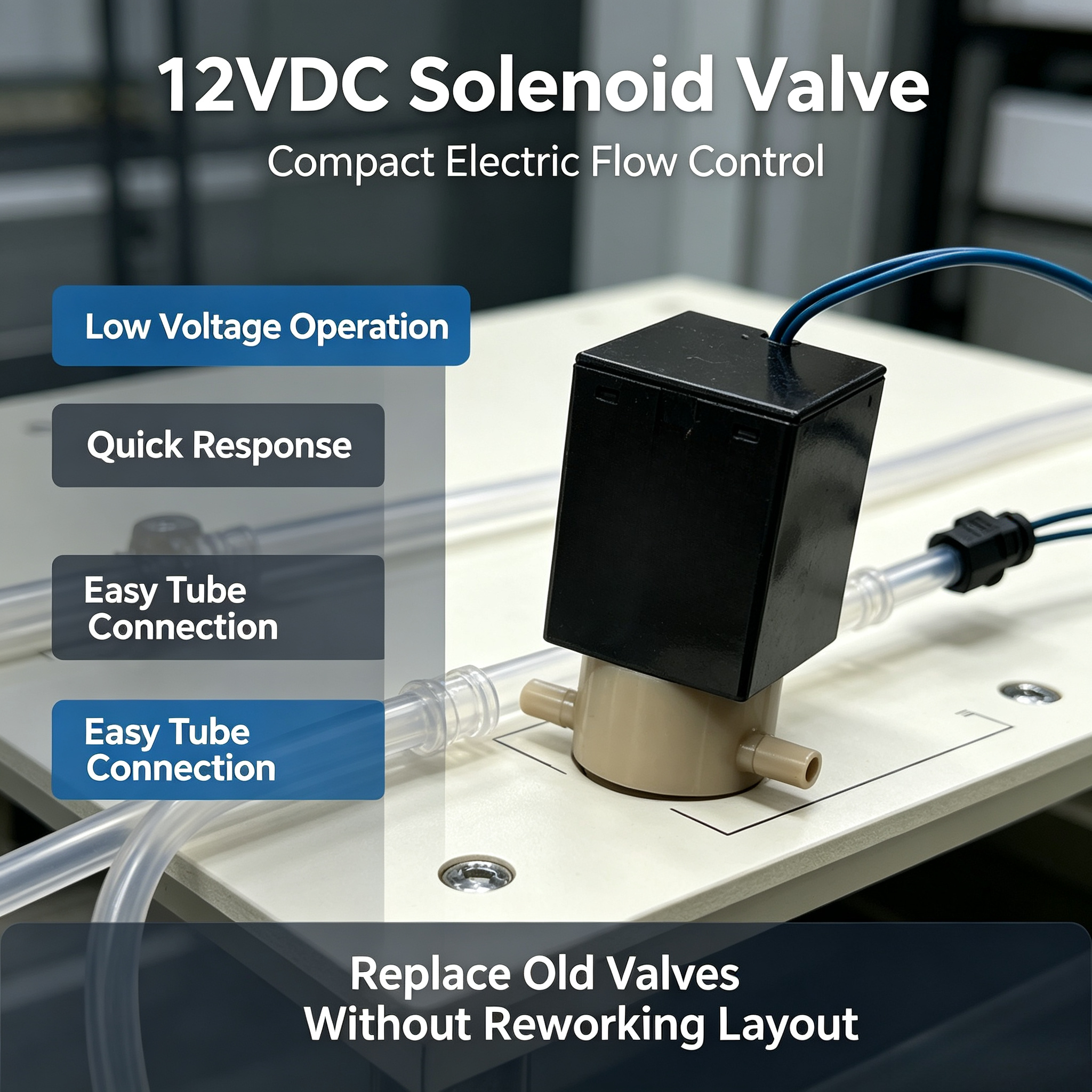 WTA-2K-N4G-12 12VDC Two-Way So - Isolation Valve Mini avis et prix