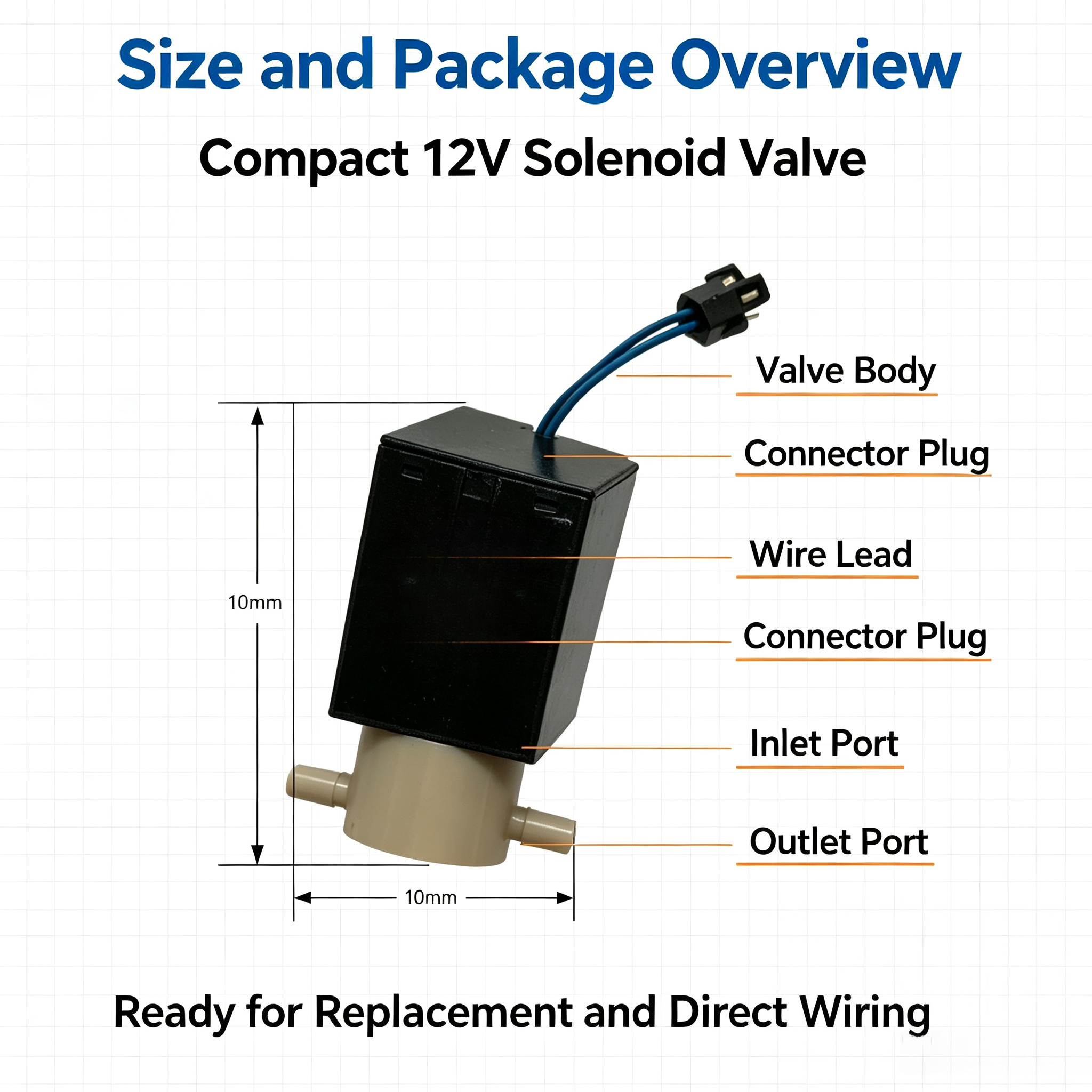 WTA-2K-N4G-12 12VDC Two-Way So - Isolation Valve Mini avis et prix