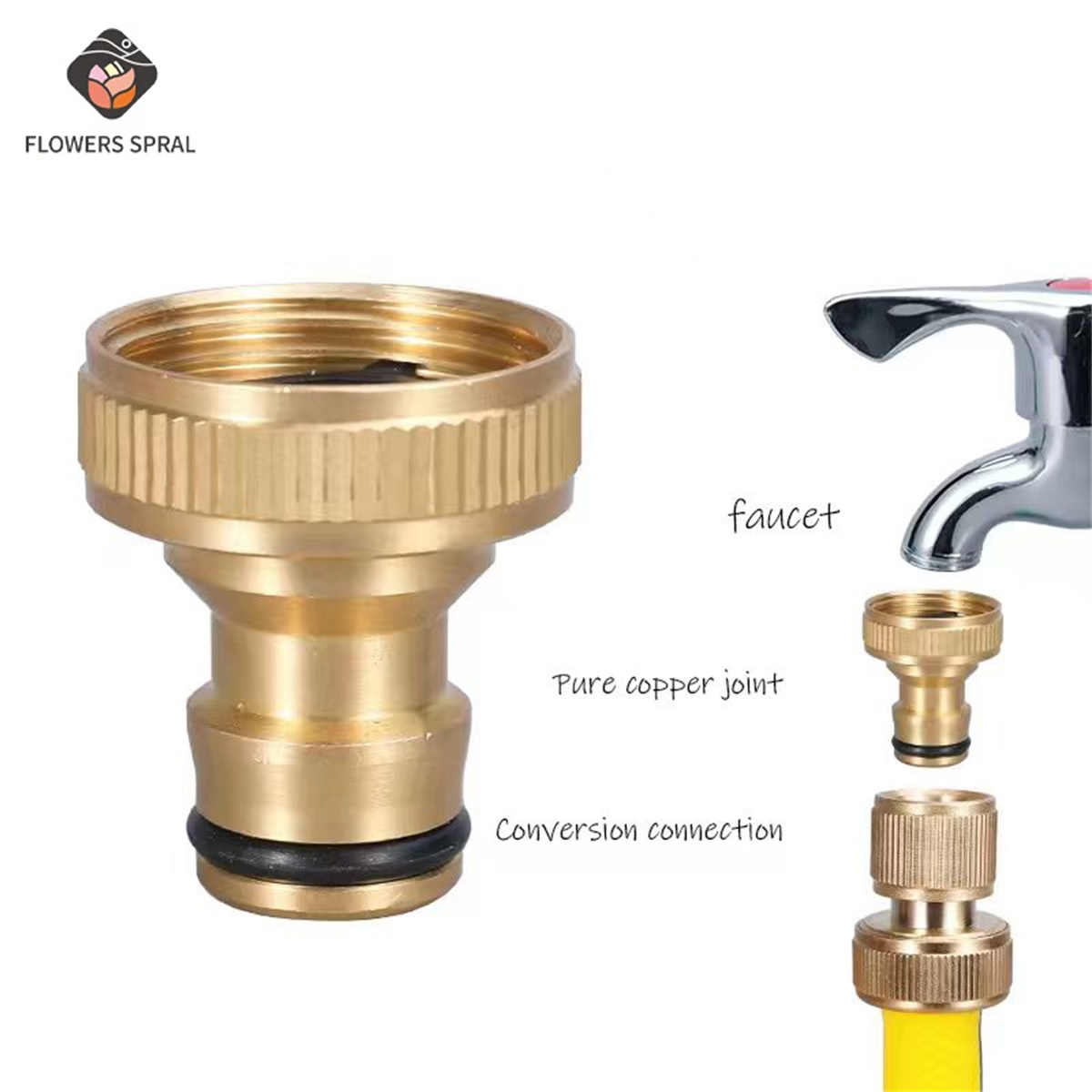 3/4 inch Threaded Garden Water - Compression Fitting Brass avis et prix