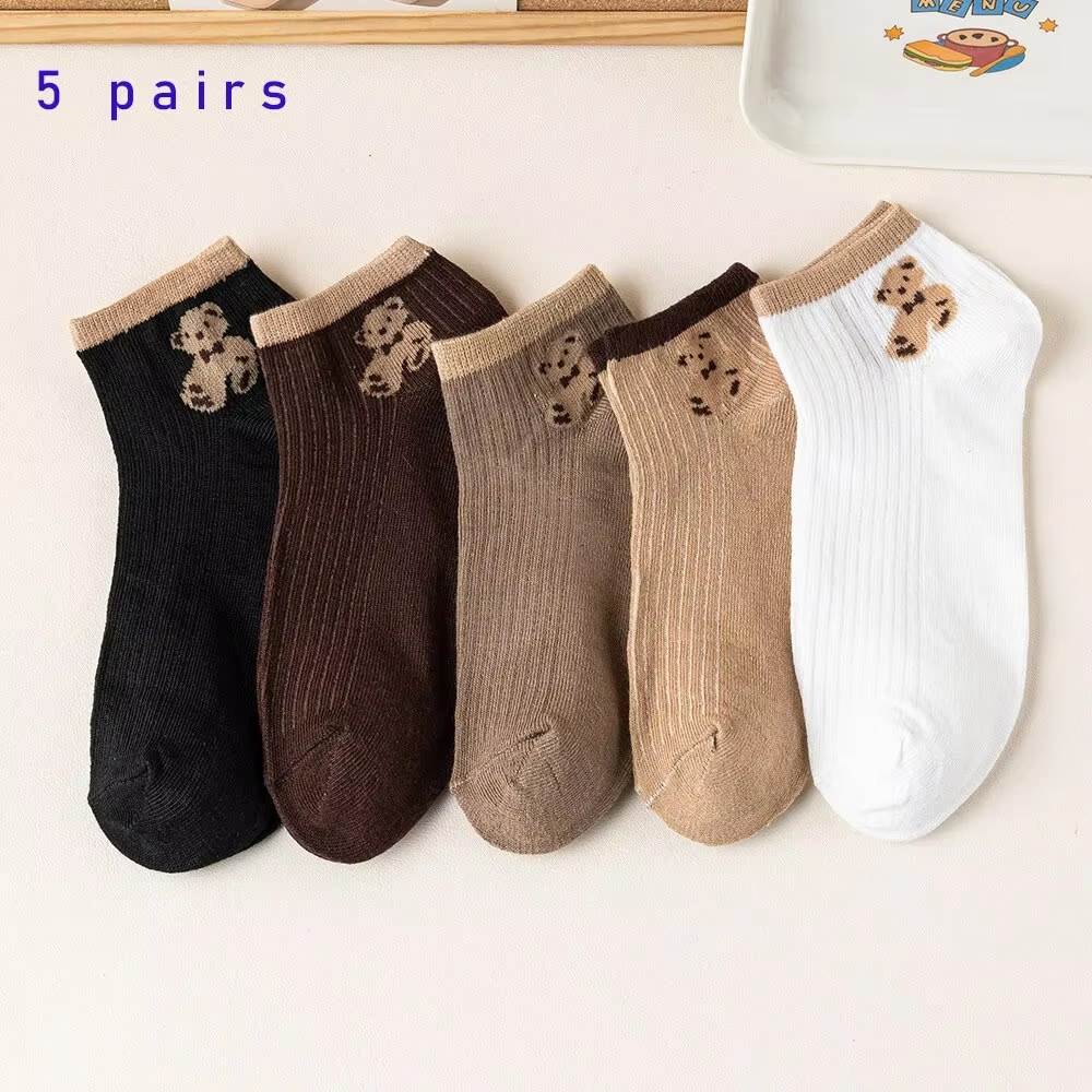 5 Pairs of Cute Teddy Bear WOM - Pipe Bending Spring avis et prix