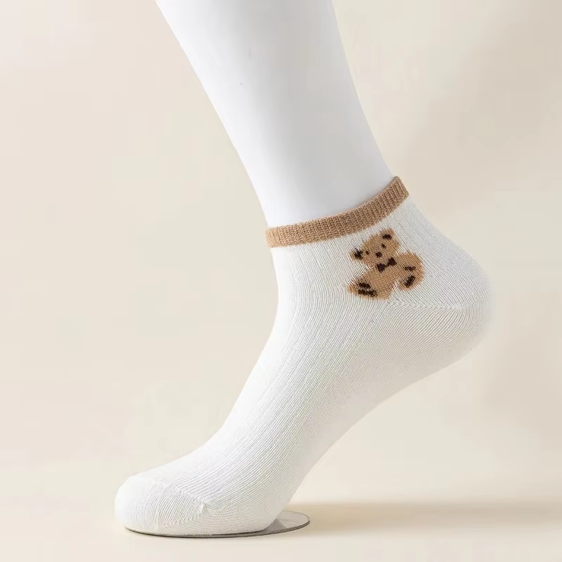 5 Pairs of Cute Teddy Bear WOM - Pipe Bending Spring avis et prix