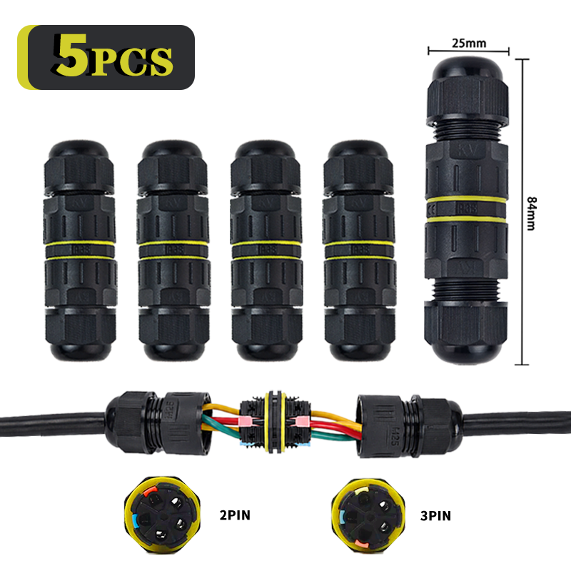 5PCS IP68 Waterproof Quick Wir - Push Fit Connector avis et prix