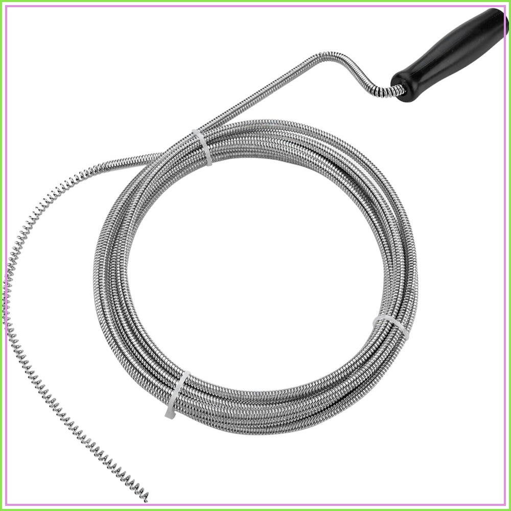 10 ft Metal Plumbers Snake for - Drain Snake Flexible avis et prix