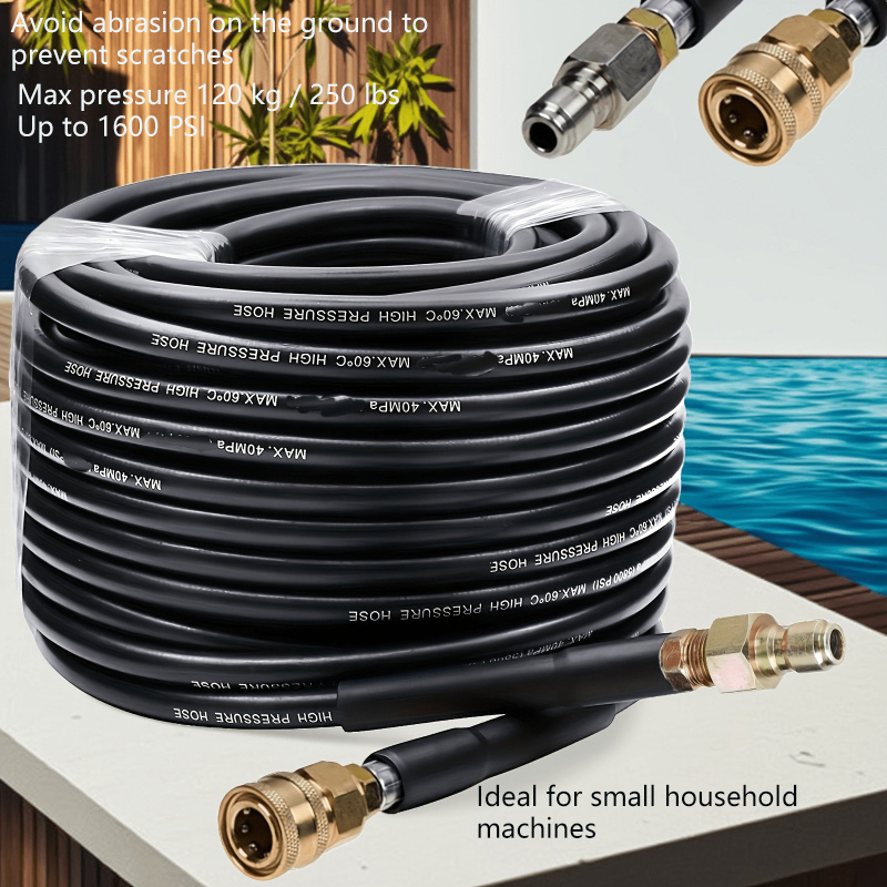 Sewer Jetter Kit,5800PSI 1.45m - Drain Pipe Clip avis et prix
