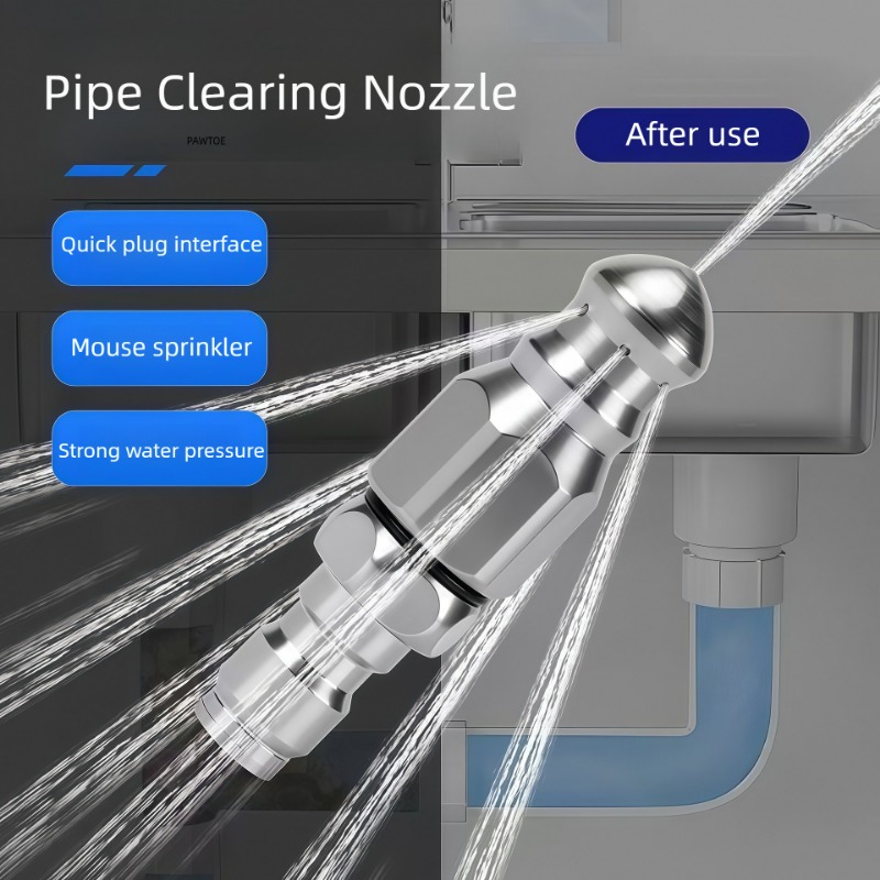 Water Jet High Pressure Spraye - Drain Pipe Clip avis et prix