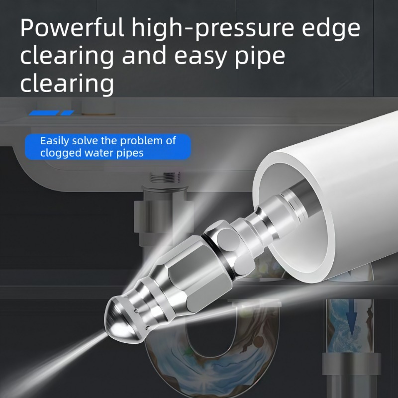 Water Jet High Pressure Spraye - Drain Pipe Clip avis et prix