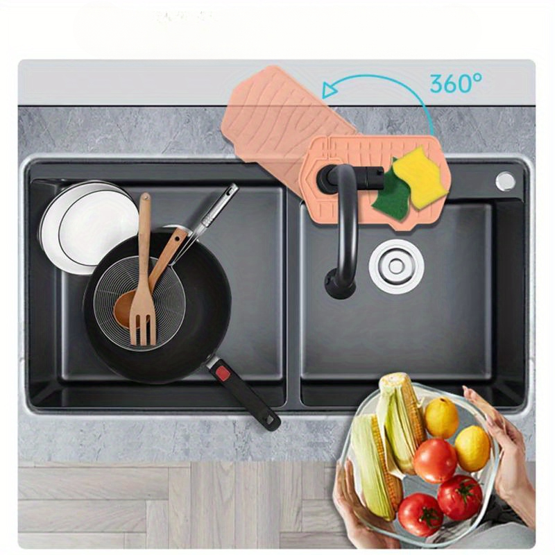 Faucet Mat Double Sided Use Si - Silicone Tap Washer avis et prix