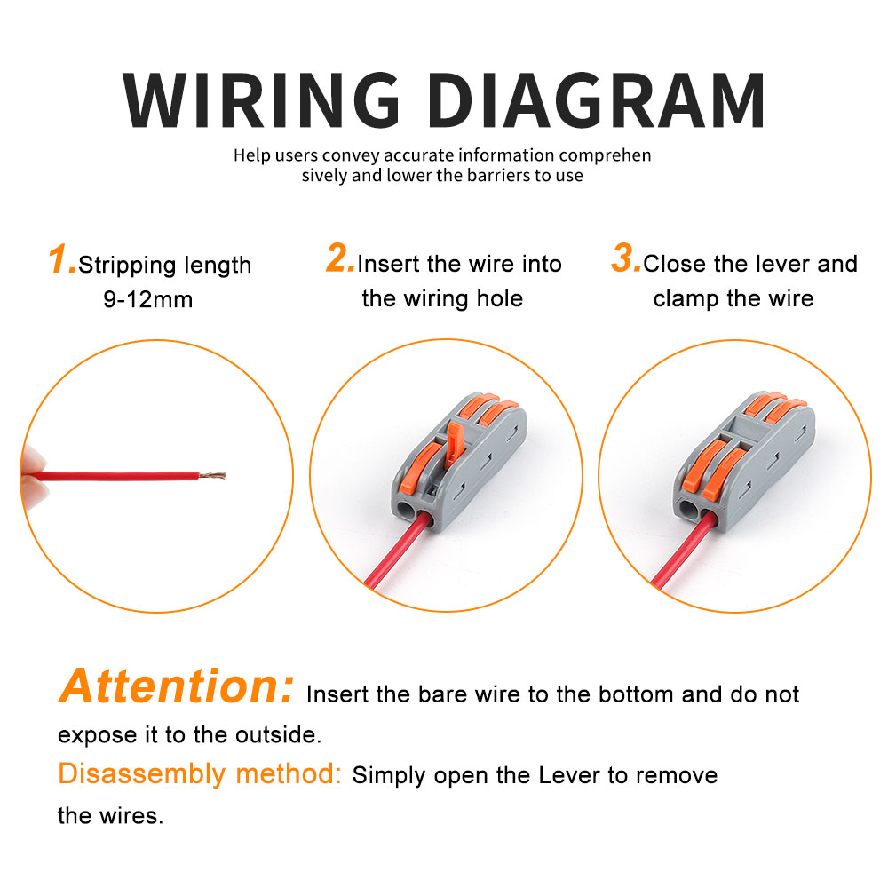 DIY GO 22PCS Lever Wire Connec - Push Fit Connector avis et prix