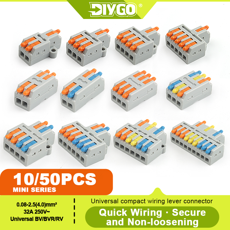 DIY GO 10/50PCS Universal Comp - Push Fit Connector avis et prix