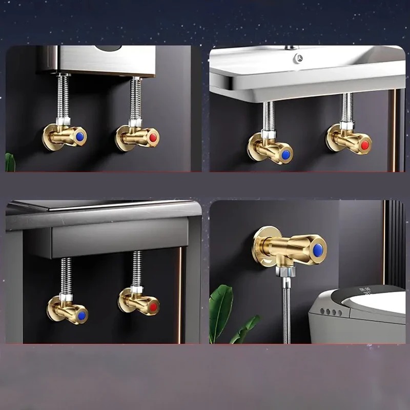 Brass High Flow Angle Valve Ho - Toilet Fill Valve avis et prix