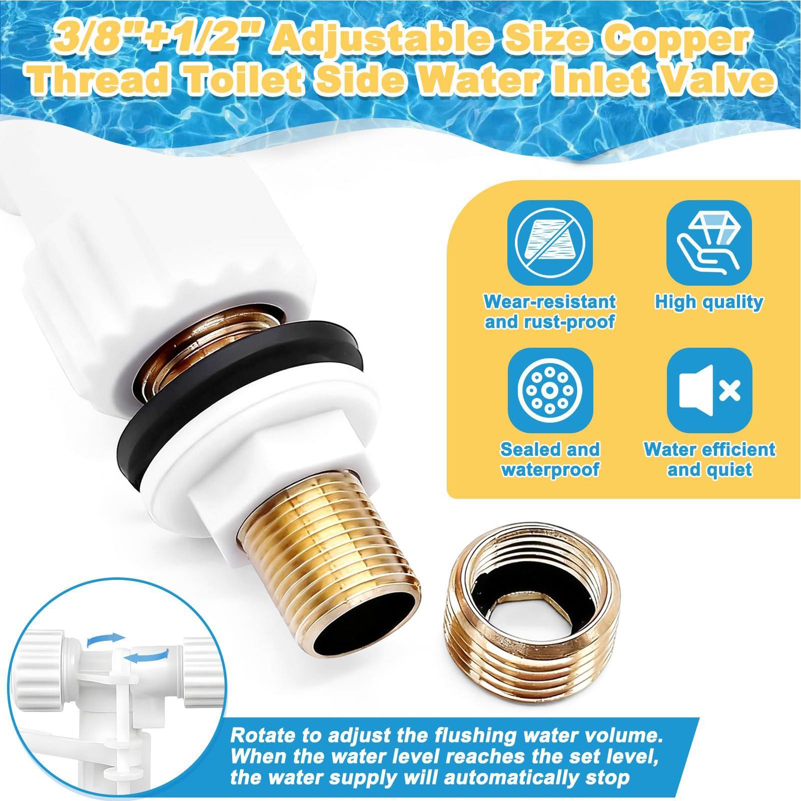Toilet Fill Valve Brass Connec - Toilet Fill Valve avis et prix