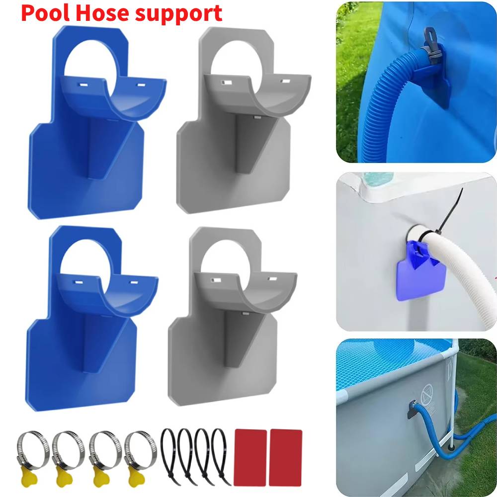 2pcs Swimming Pool Pipe Fixing - Plastic Pipe Clip avis et prix