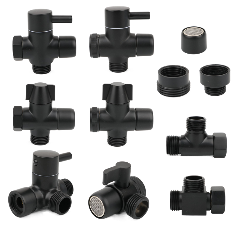 Black Brass Shower Arm Adapter - Shower Valve Cartridge avis et prix