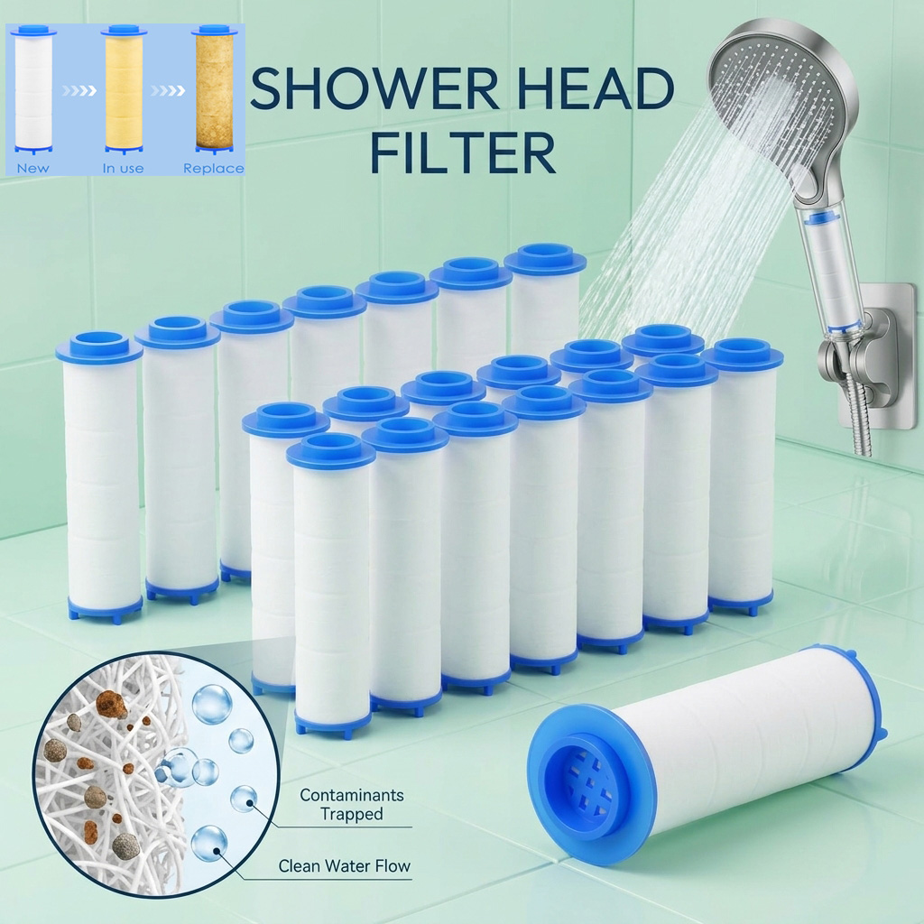 20Pcs Replacement Shower Filte - Shower Valve Cartridge avis et prix