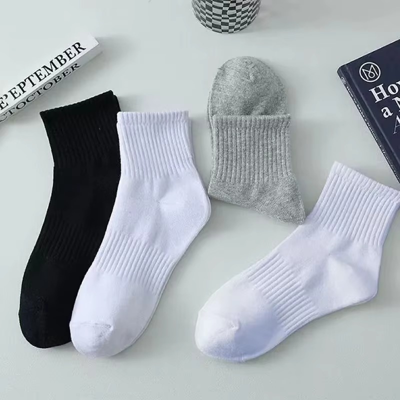 5 Pairs of Men's White Short T - Pipe Bending Spring avis et prix