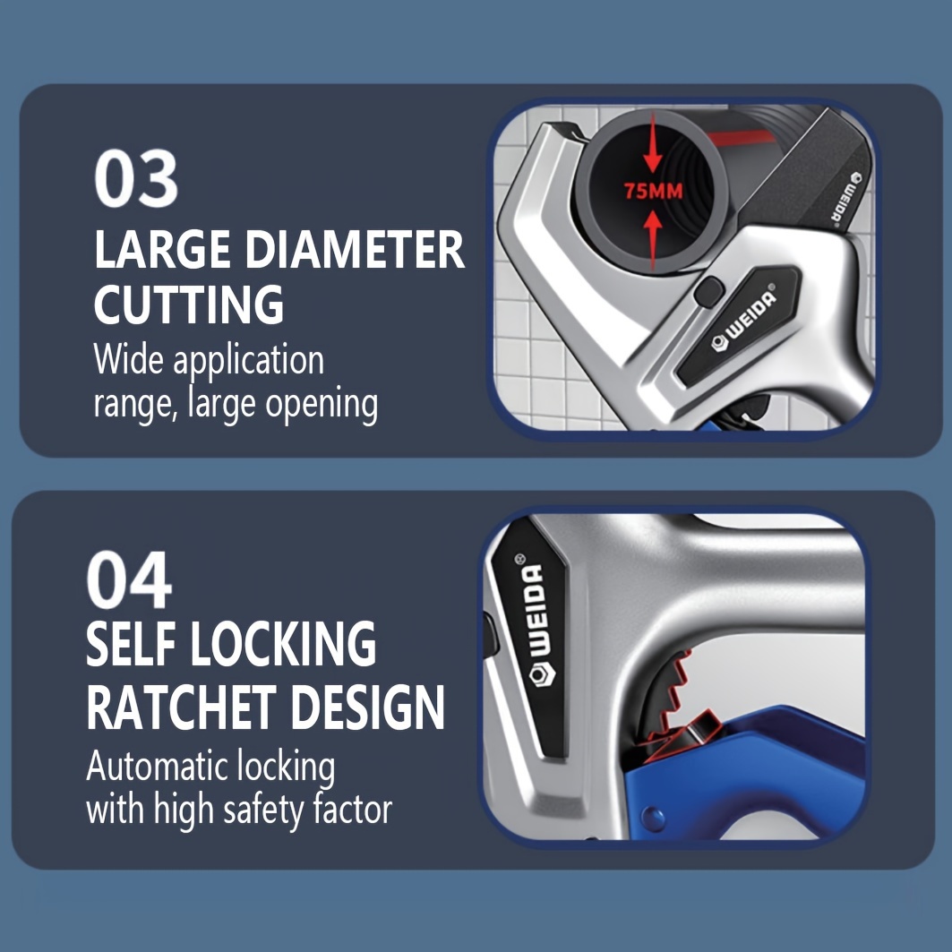 Industrial Grade Pipe Cutter 3 - Pipe Cutter Ratchet avis et prix