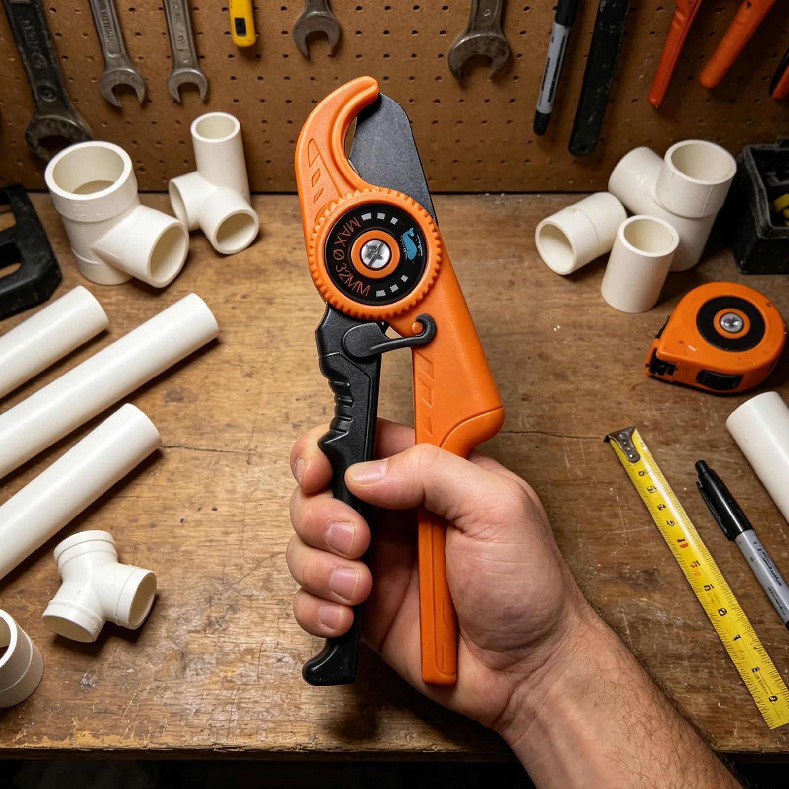 Ratcheting PVC Cutter Ergonomi - Pipe Cutter Ratchet avis et prix
