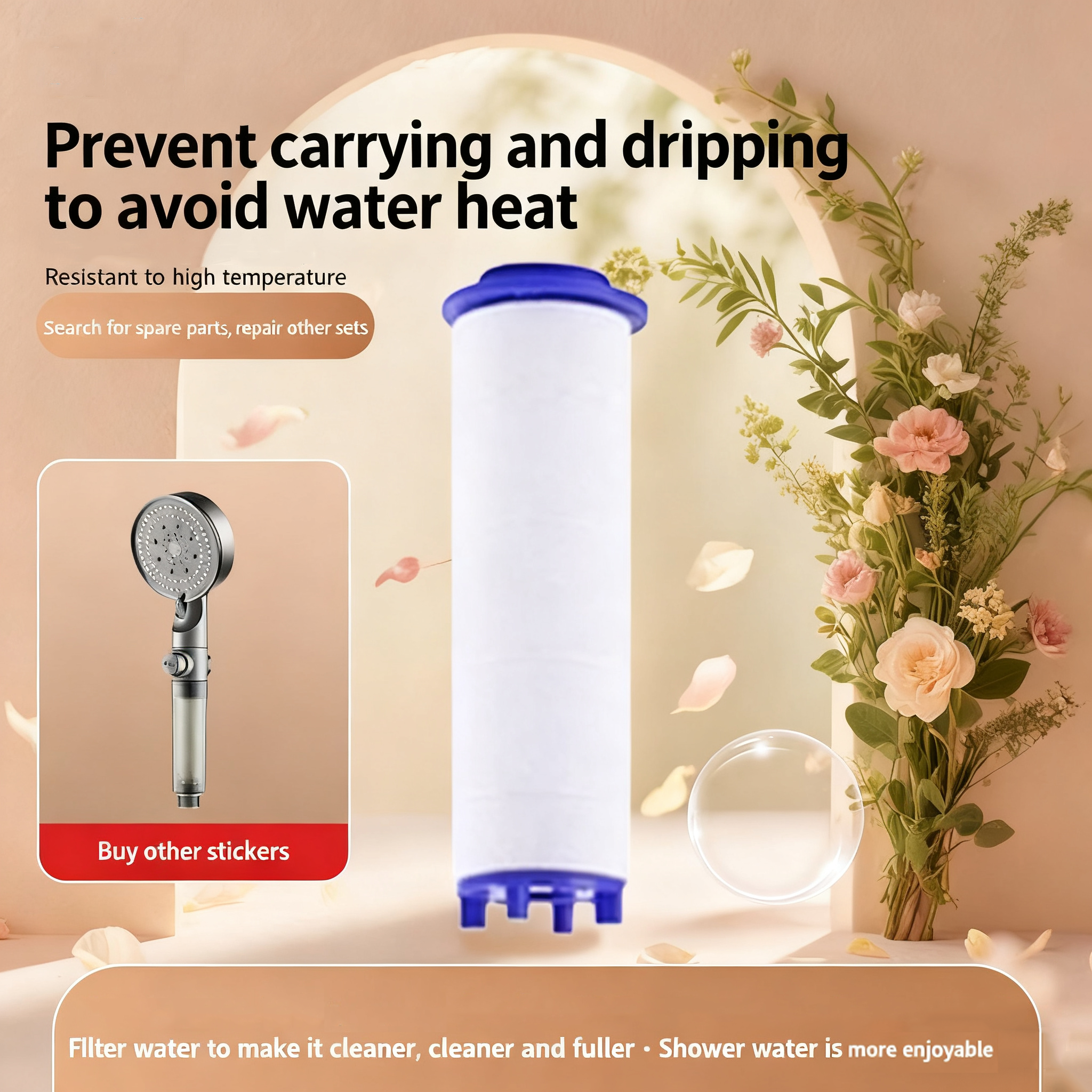 5/10PCS Shower Filter Increase - Shower Valve Cartridge avis et prix
