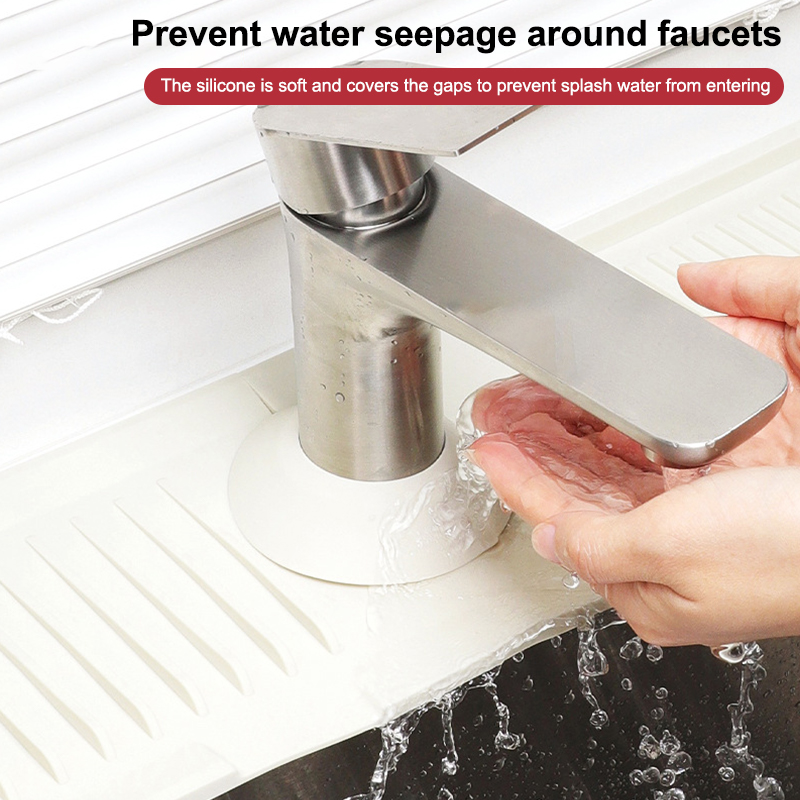 1PCS Silicone Faucet Absorbent - Silicone Tap Washer avis et prix