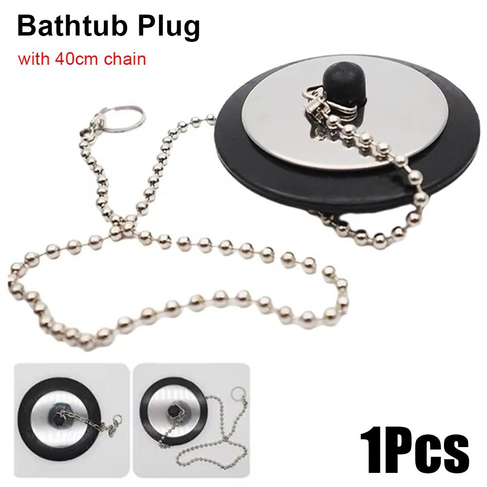 1Pcs New Rubber Tub Stopper Un - Drain Pipe Clip avis et prix